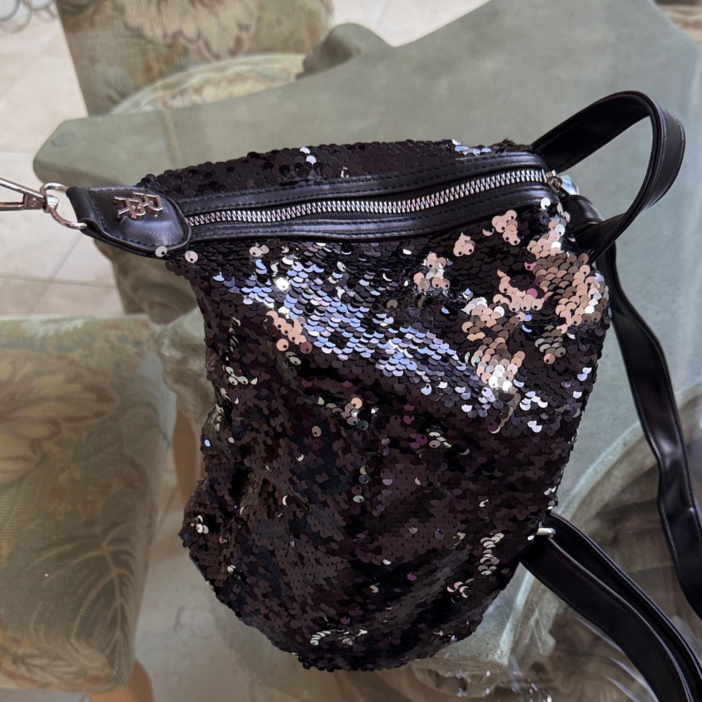 Rampage Black Sequin Backpack - Picture 3 of 6